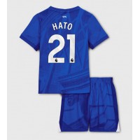Chelsea Jorrel Hato #21 Domáci Detský futbalový dres 2025-26 Krátky Rukáv (+ trenírky)